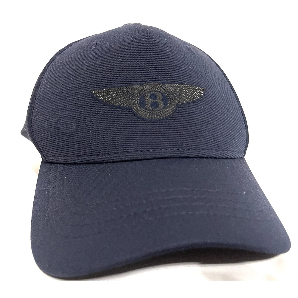 Bentley Motors Blue Wings Cap Flexfit Baseball Cap Dark navy blue